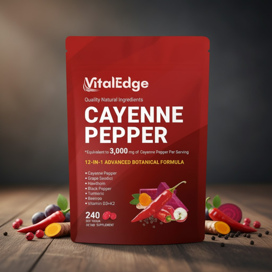 VitalEdge Cayenne Pepper Softgels