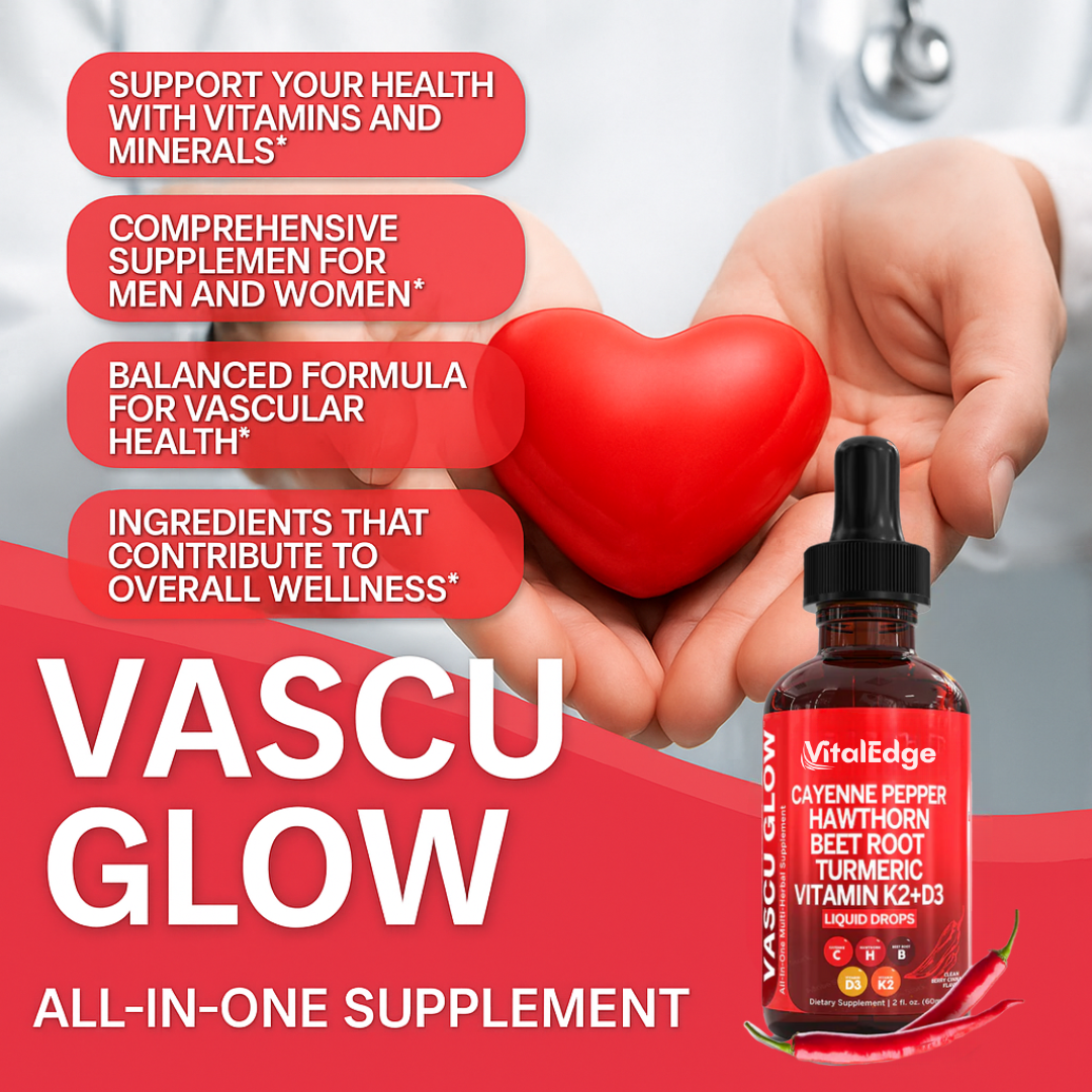 VitalEdge Vascu Glow Cayenne Pepper Drops